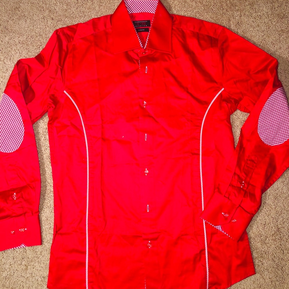 Dress shirt men small, new